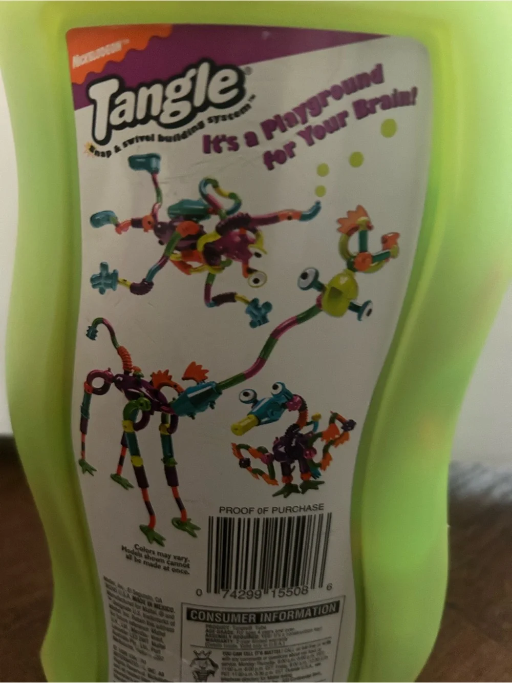 Nickelodeon Tangle Tube BuildNickelodeon Tangle Tube Building System 150+ Pieces